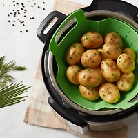 Instant Pot Aluminum Dishwasher Safe Steamer Inserts