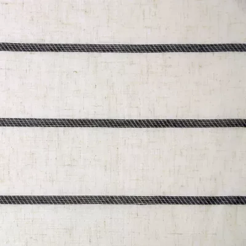 Clean Window Twill Stripe Anti-Dust 2-pc. Rod Pocket Tier