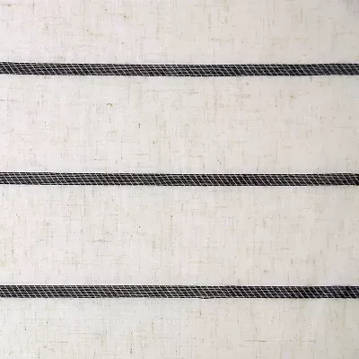 Clean Window Twill Stripe Anti-Dust 2-pc. Rod Pocket Tier