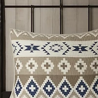 Woolrich Montana Printed Cotton Oversized Quilt Mini Set