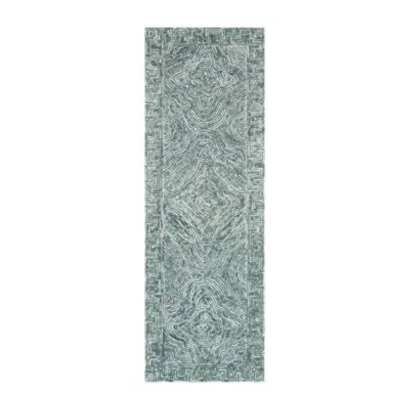 Loloi Ziva Abstract Hand Tufted Indoor Rectangular Accent Rug