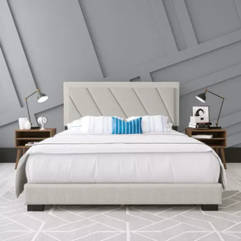 Delainey Upholstered Platform Bed