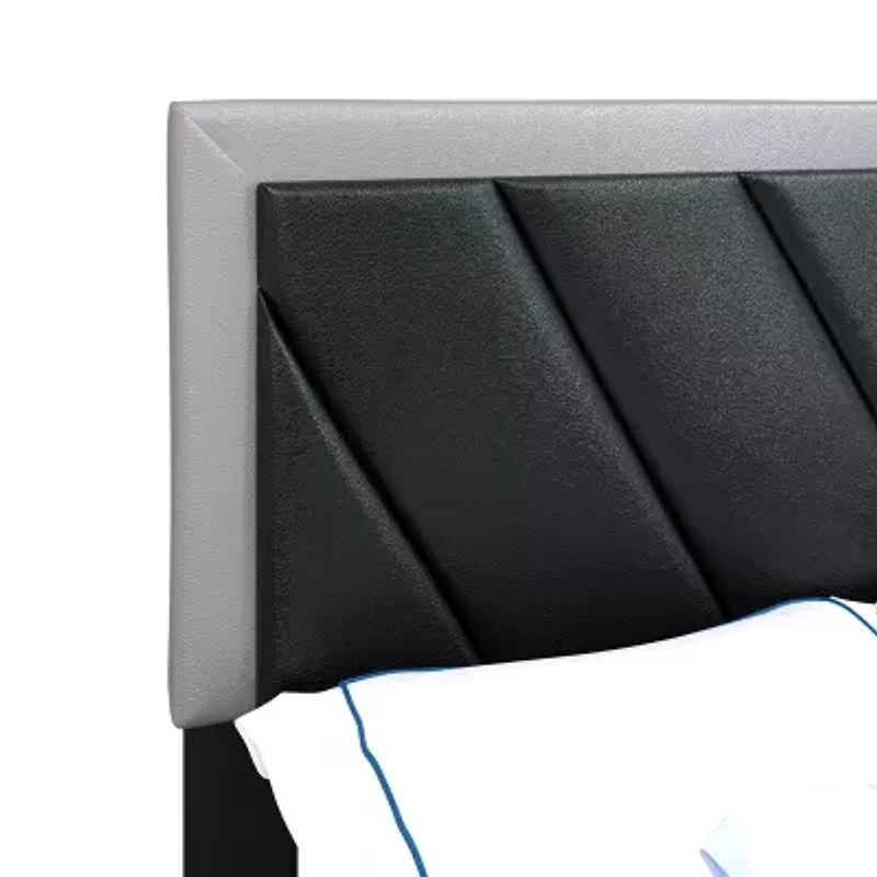 Simon Upholstered Platform Bed