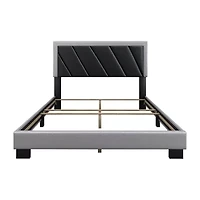 Simon Upholstered Platform Bed