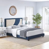 Camden Upholstered Platform Bed