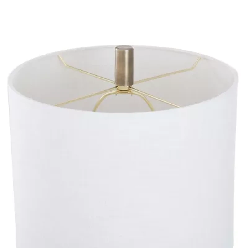 Collective Design By Stylecraft Terracotta Blush Ceramic Table Lamp