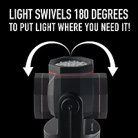 Bell + Howell Bionic Rechargeable Work Light Beam with Stand