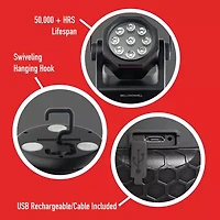 Bell + Howell Bionic Rechargeable Work Light Beam with Stand