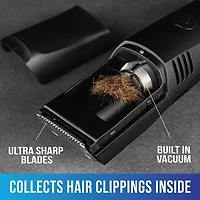 Bell + Howell Vacutrim Rechargeable Hair Trimmer
