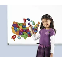 Learning Resources Magnetic U.S. Map Puzzle Magnetic Discovery Toy