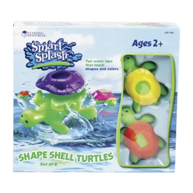 Learning Resources Smart Splash® Shape Shell Turtles Discovery Toy