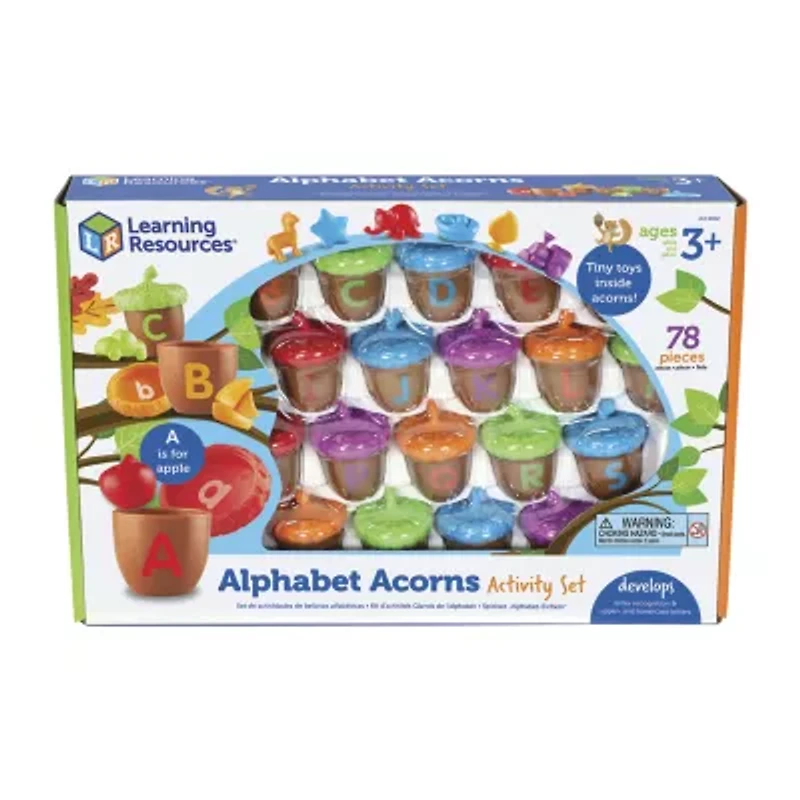 Learning Resources Alphabet Acorns Activity Set