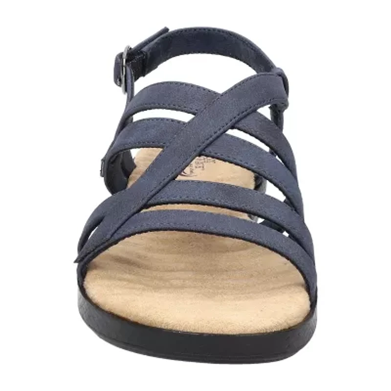 Easy Street Womens Lobo Strap Sandals