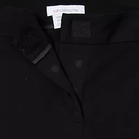 Liz Claiborne Adaptive Emma Ponte Womens Plus Easy-on + Easy-off Seated Wear Straight Mid Rise Ankle Pant