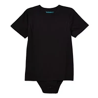 Thereabouts Little & Big Kid Boys Bodysuit Closure Easy-on + Easy-off Adaptive Crew Neck Short Sleeve