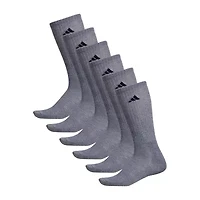 adidas Mens 6 Pair Crew Socks