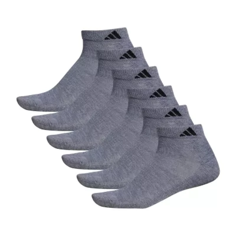 adidas Mens 6 Pair Low Cut Socks