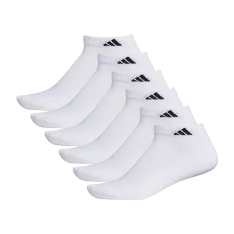 adidas Mens 6 Pair Low Cut Socks