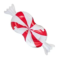 Pool Candy Peppermint Rider Inflatable Snow Sled