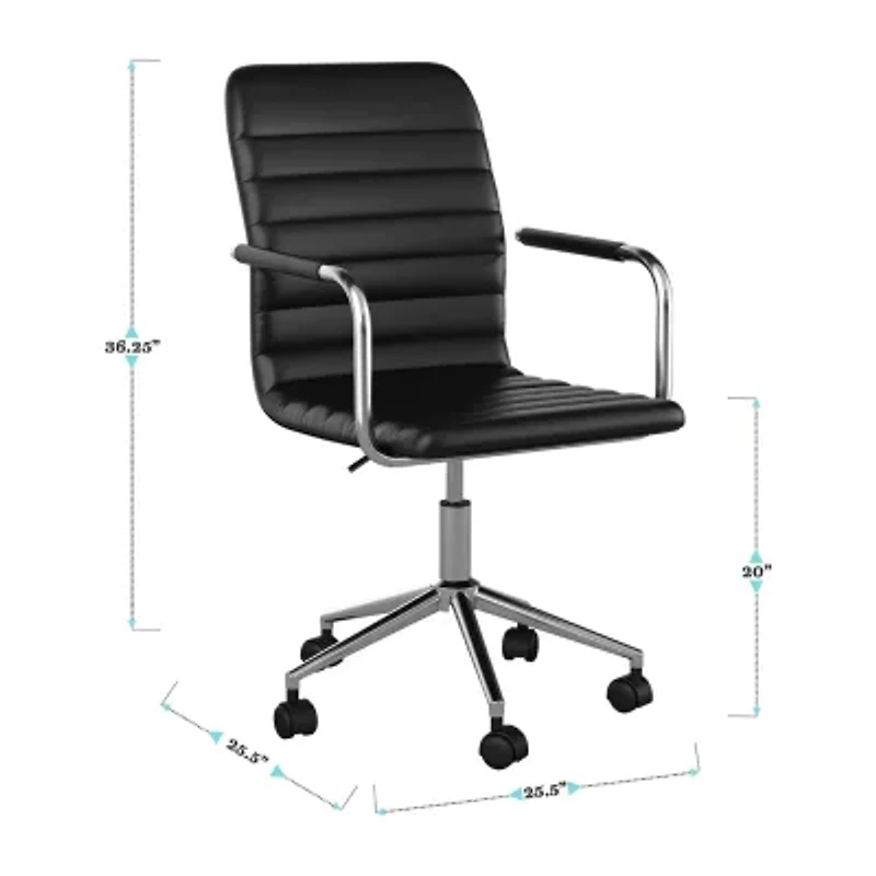 Martha Stewart Taytum 360° Office Chair