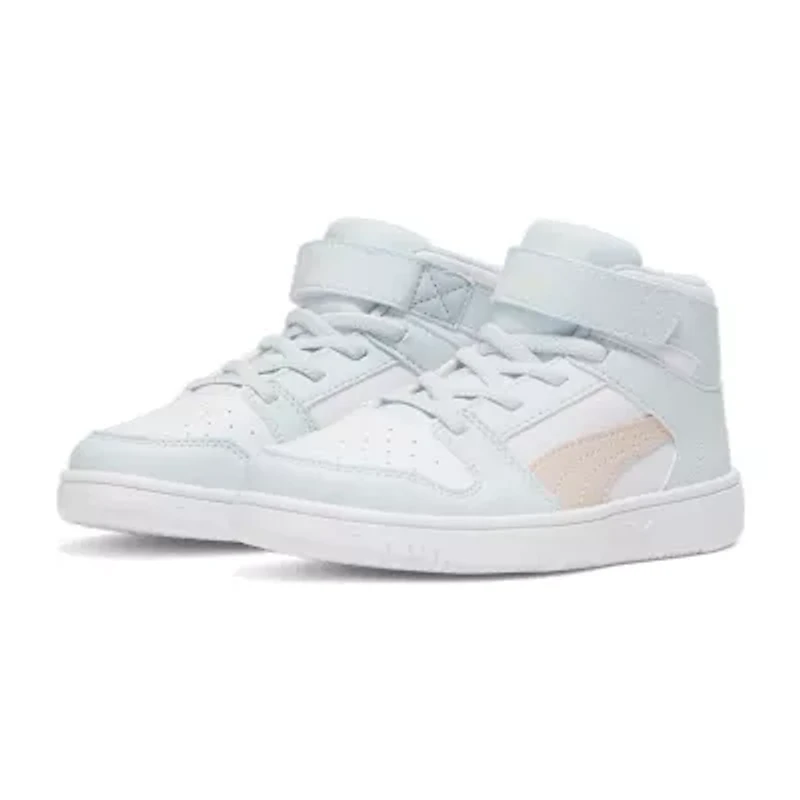 PUMA Rebound Layup Little Kid Girls Basketball Shoes