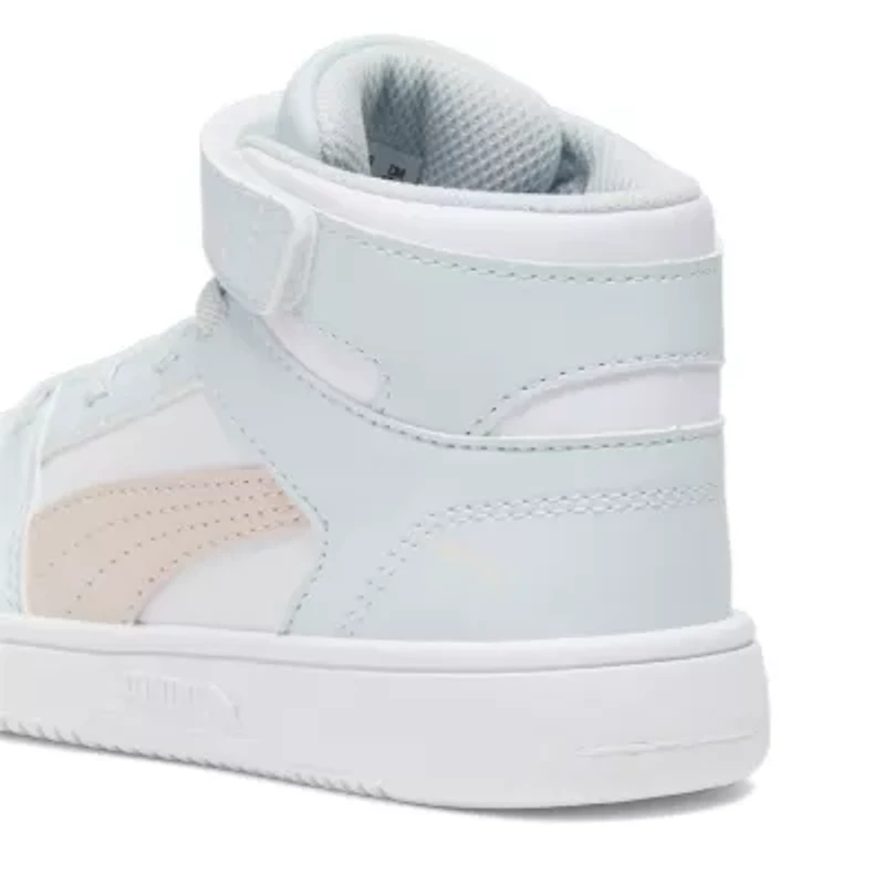 PUMA Rebound Layup Little Kid Girls Basketball Shoes