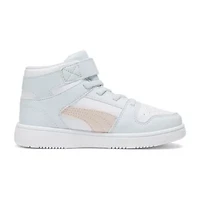 PUMA Rebound Layup Little Kid Girls Basketball Shoes