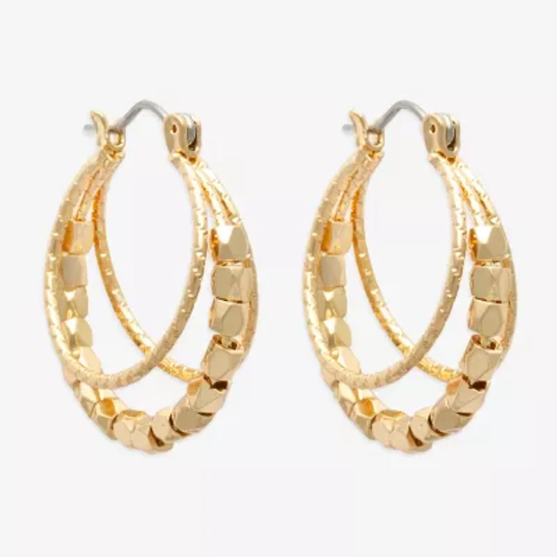 Mixit Womens 25mm Hypoallergenic Hoop Earrings