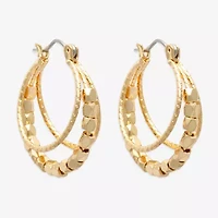 Mixit Womens 25mm Hypoallergenic Hoop Earrings