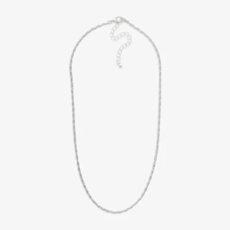 Mixit Womens Hypoallergenic 18 Inch Cable Chain Necklace