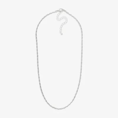 Mixit Womens Hypoallergenic 18 Inch Cable Chain Necklace