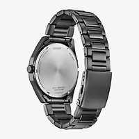 Citizen Mens Black Stainless Steel Bracelet Watch Bm7637-81h