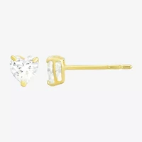 10K Gold 4 Pair Earring Set