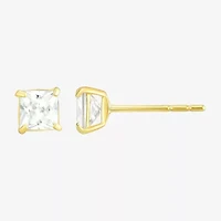 10K Gold 4 Pair Earring Set