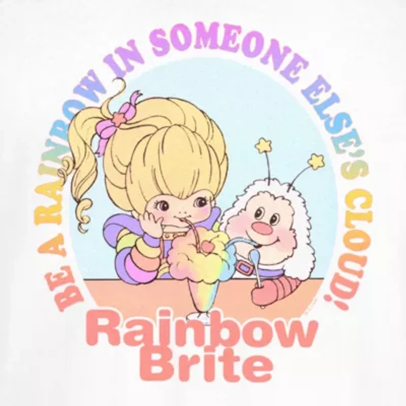 Be A Rainbow Friends Little & Big Kid Girls Crew Neck Short Sleeve T-Shirt