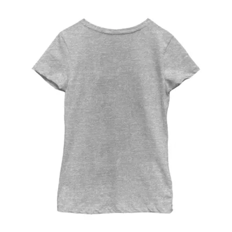 Collegiate Strawberry Shortcake Little & Big Kid Girls Crew Neck Short Sleeve T-Shirt