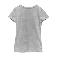 Collegiate Strawberry Shortcake Little & Big Kid Girls Crew Neck Short Sleeve T-Shirt