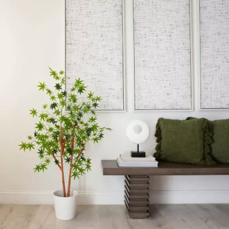 Nearly Natural 4ft. Green Maple Artificial Tree