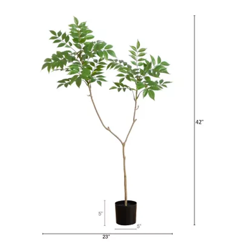 Nearly Natural 3.5ft. Green Sumac Artificial Tree