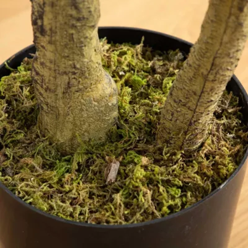 Nearly Natural 6ft. Green Black Olive Indoor Artificial Tree