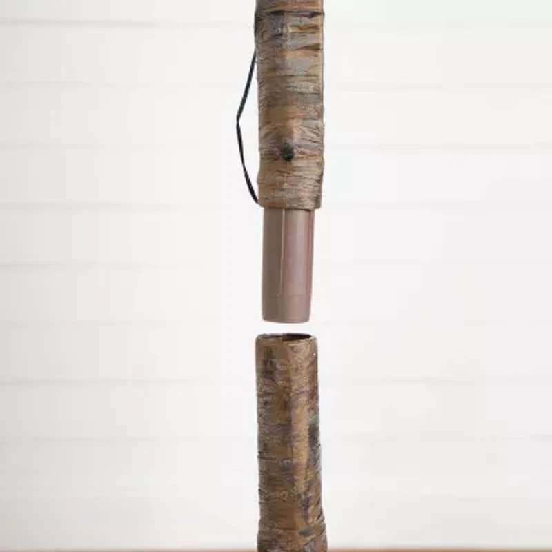 Nearly Natural 6ft. Green Lighted Eucalyptus Indoor Artificial Tree