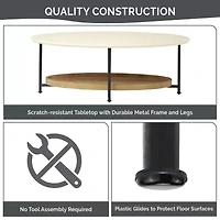 Madison Park Beauchamp Living Room Collection Coffee Table