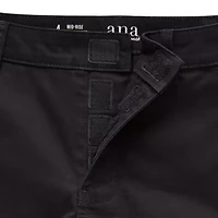 a.n.a Womens 5" Mid Rise Adaptive Easy-on + Easy-off Chino Short