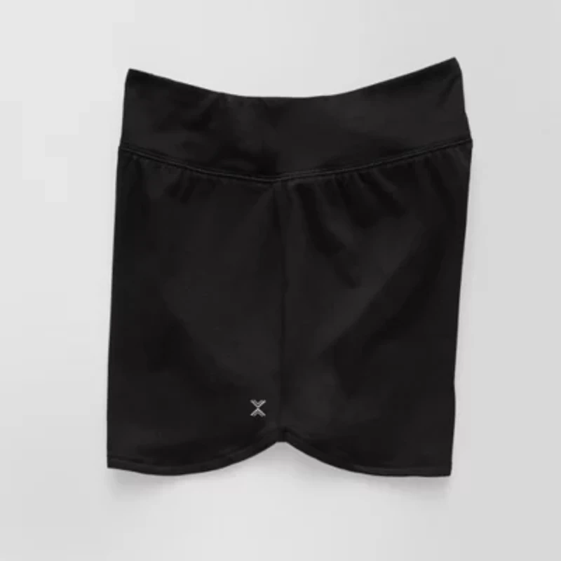 Xersion Little & Big Kid Girls Stretch Fabric Mid Rise Pull-On Short