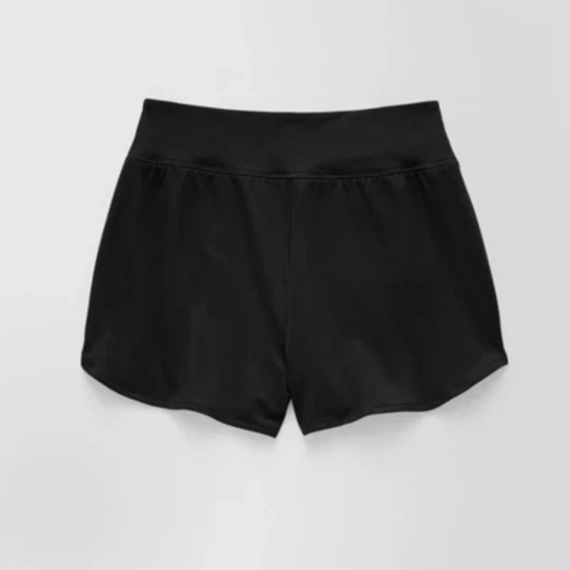 Xersion Little & Big Kid Girls Stretch Fabric Mid Rise Pull-On Short