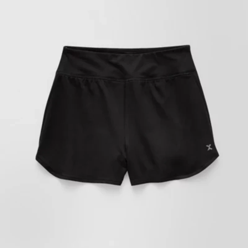 Xersion Little & Big Kid Girls Stretch Fabric Mid Rise Pull-On Short