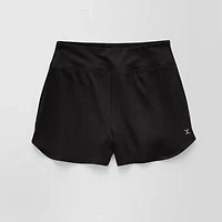 Xersion Little & Big Kid Girls Stretch Fabric Mid Rise Pull-On Short