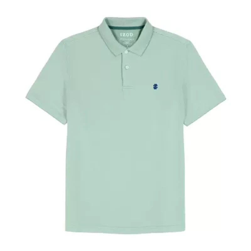 IZOD Advantage Performance Mens Regular Fit Short Sleeve Polo Shirt
