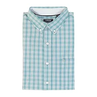 IZOD Performance Comfort Mens Long Sleeve Classic Fit Stretch Fabric Button-Down Shirt