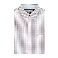 IZOD Performance Comfort Mens Long Sleeve Classic Fit Stretch Fabric Button-Down Shirt